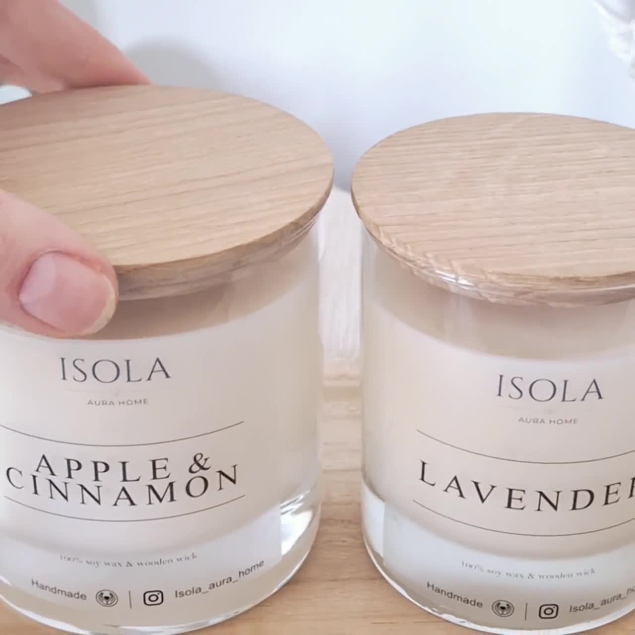 シトラスアガベキャンドル：フレッシュで甘い香り、天然ヴィーガンソイ