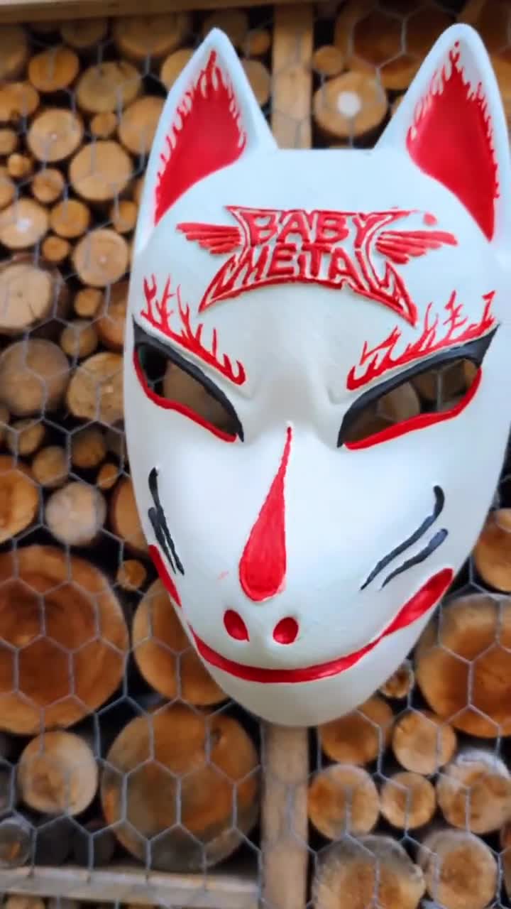 Baby Metal Fox Mask (kitsune) - Etsy