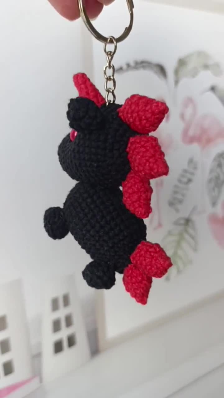 Evil Unicorn, Adopt Me Plush, Cute Keychain Plush - Etsy