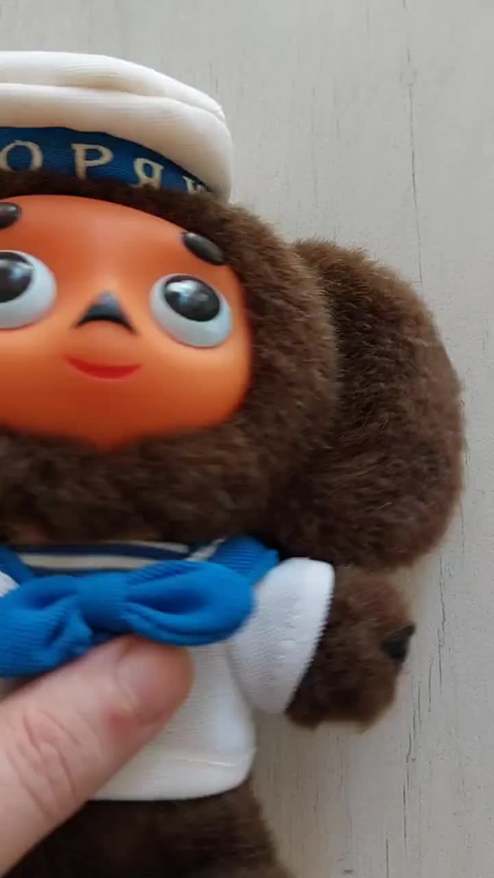 ぬいぐるみ チェブラーシカ、レトロ チェブラーシカ、おもちゃ、ソ連の
