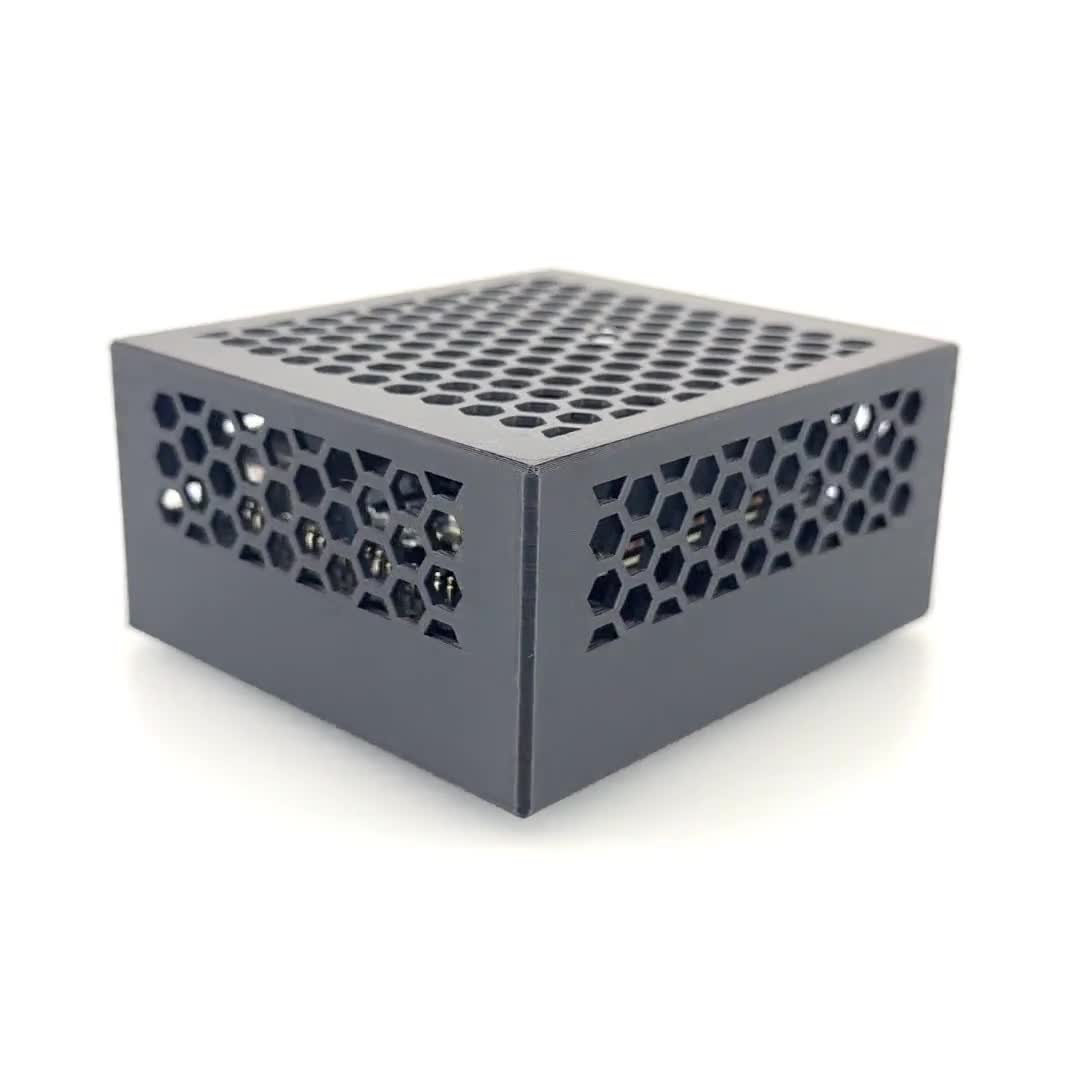 Jetson Orin Nano Super Case 3D Printed, PETG Snap Fit Enclosure