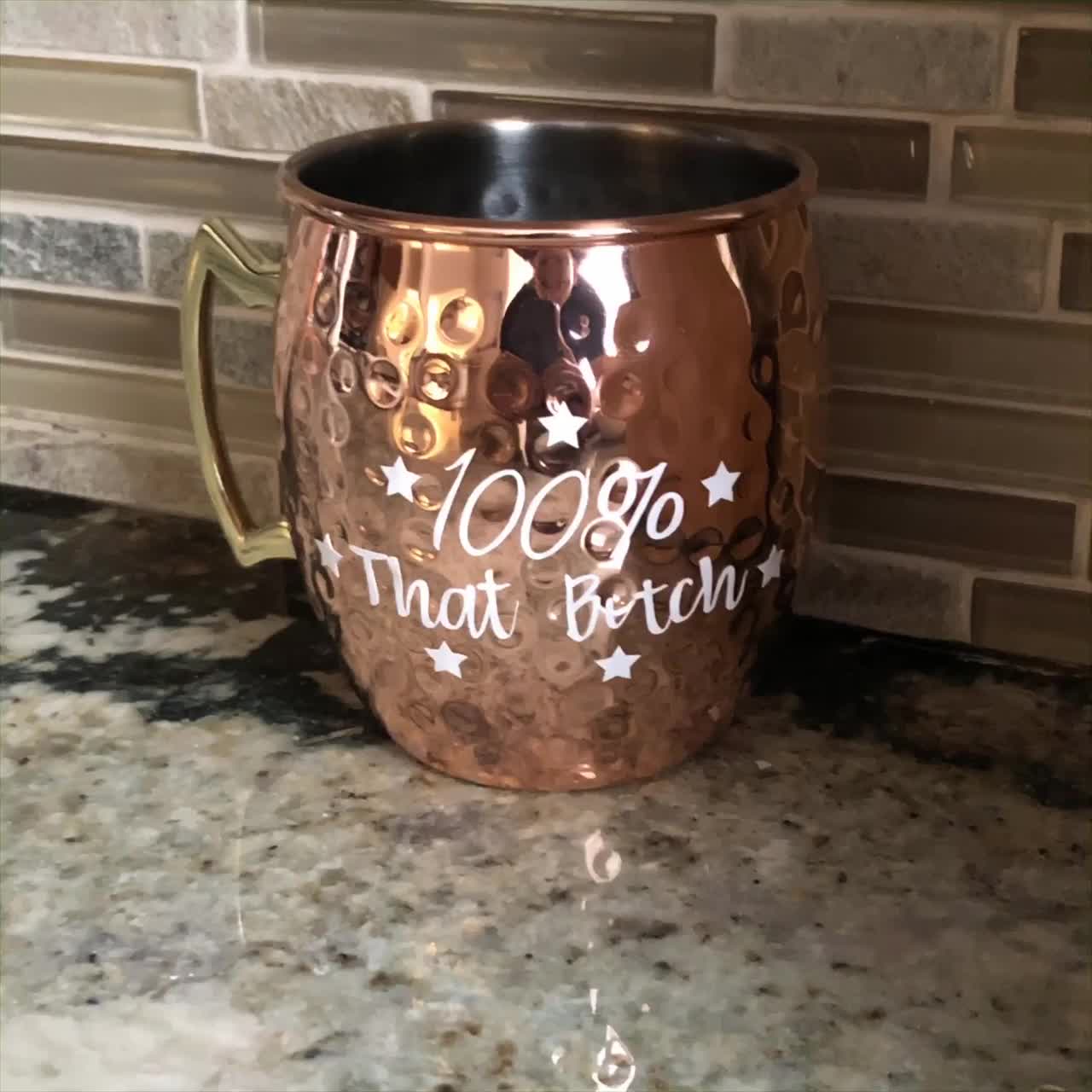 16oz Personalized Copper Mug for Moscow Mule and Other Drinks- Personalized  Gift for Bridesmaids - Bridesmaid Gifts Boutique