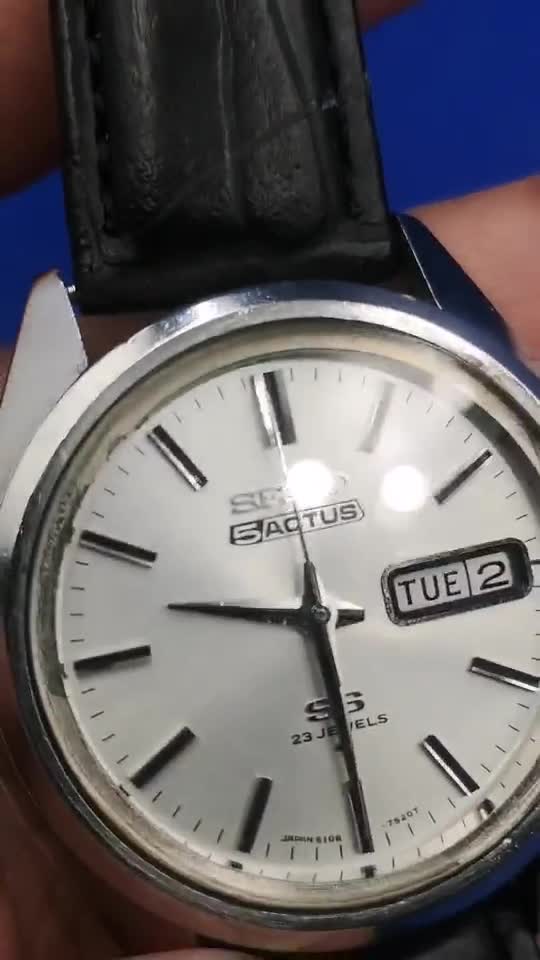 【SEIKO 5 ACTUS】ヴィンテージ メンズ腕時計　正常稼働品 SEIKO 5 ACTUS】ヴィンテージ メンズ腕時計 正常稼働品（SEIKO 5