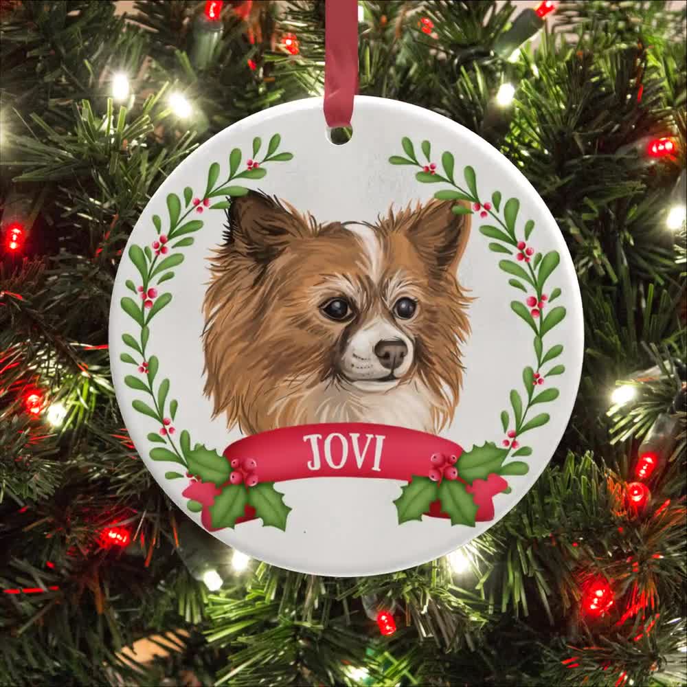 未使用品】ナタリーレテ 犬 オーナメント ハンドペイント 硝子