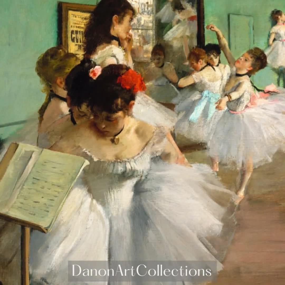 Dance Class Painting - Fine Art Print — HERITAGE ART PRINTS