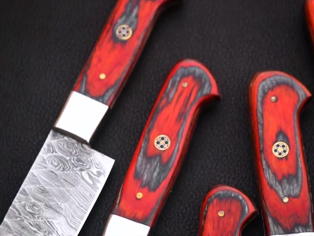 Couteau de poche damas fat man, couteau plant, cadeau d'annversare, couteau personnalsé