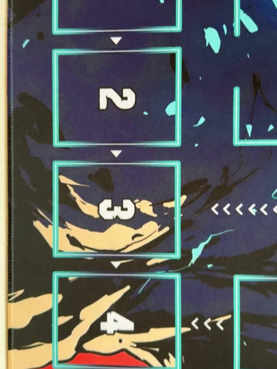 プレイマット キングギドラ ミームバージョン - ゴジラ カードゲーム