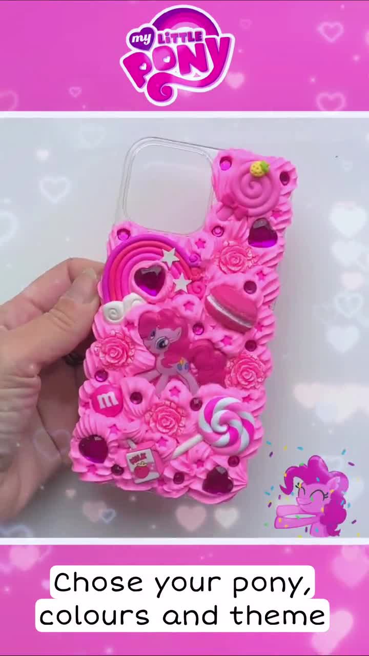 Pinkie Pie豪華ダイヤカスタム ピンク×狐 プリンセス 保護ケース付き