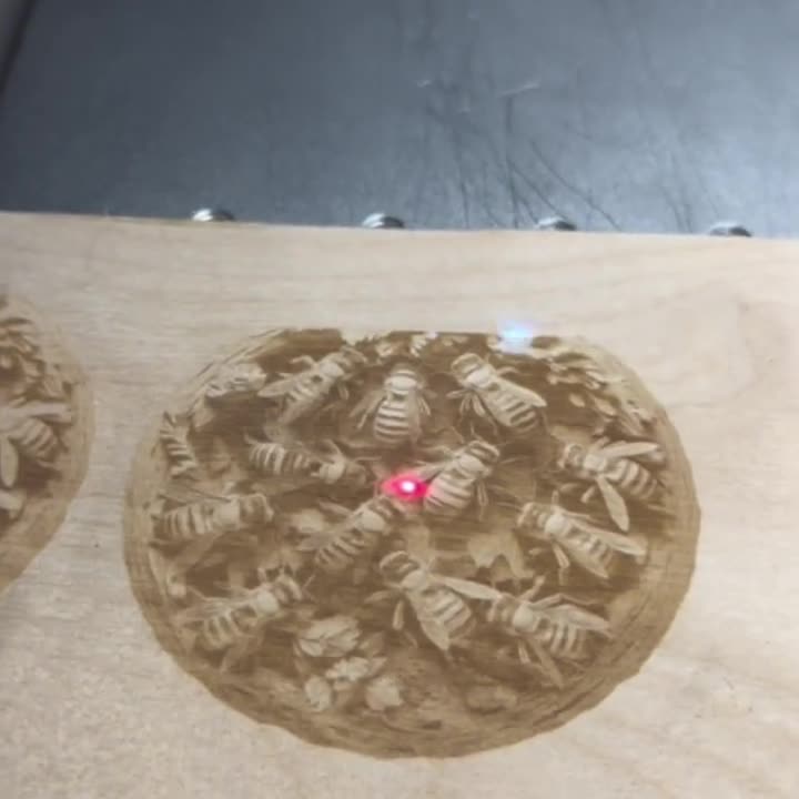 Laser Burn Engrave PNG Digital File, 3D Illusion, Wood Cut Carve, Lightburn, Xtool, Glowforge, Co2 K40, CNC, python, anaconda, cobra, snake video poster
