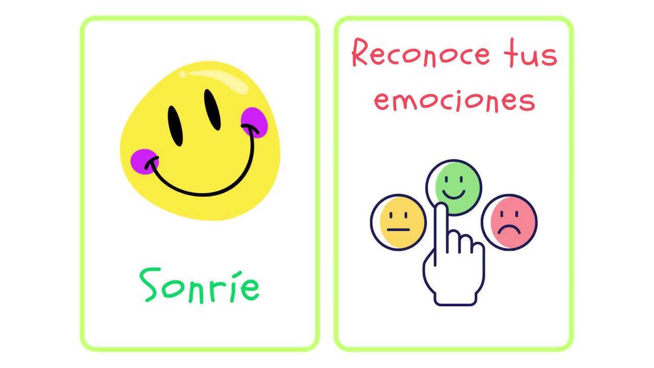 Mindfullnes Flashcards for Kids in Spanish | Cartas Mindfulness for  children in español. Development of mental and emotional skills