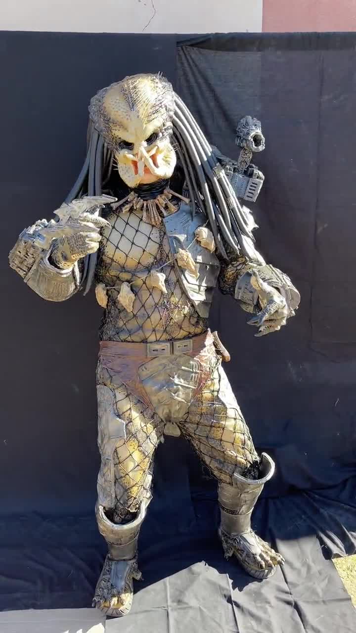 fossiel een Schurk Predator Deluxe Cosplay Costume - Etsy UK