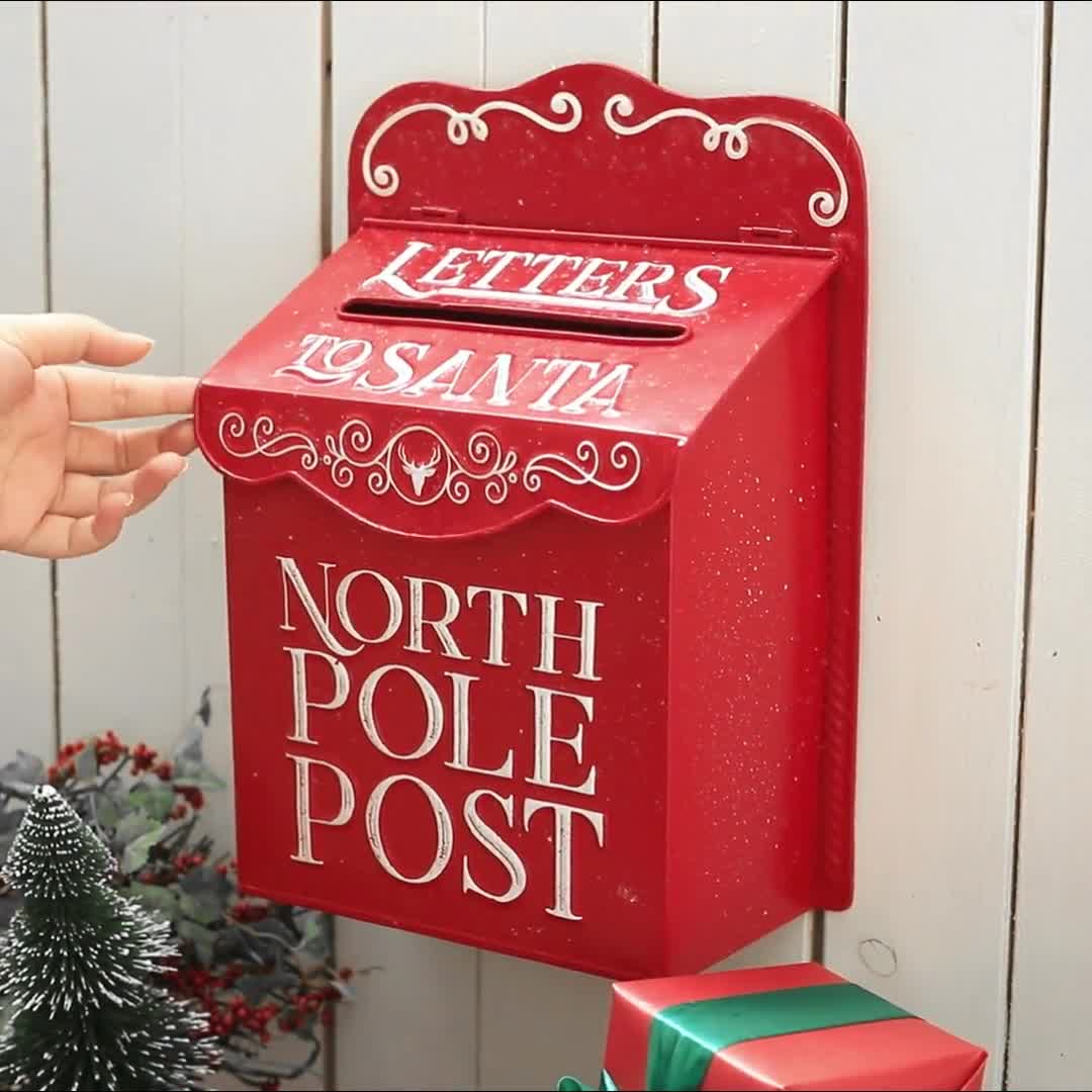 Tis Your Season  Letters for Santa Mailbox Christmas Decoration