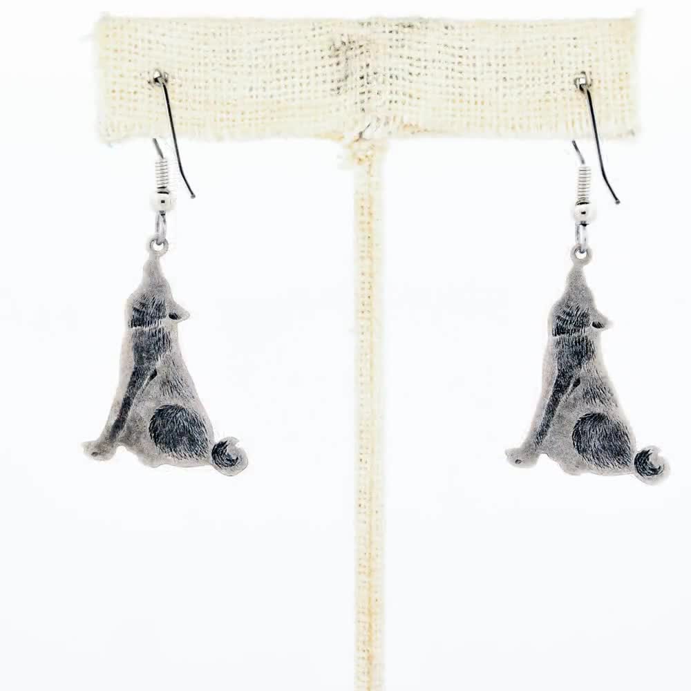 Lv Drop Earrings — Wolf Customs LLC