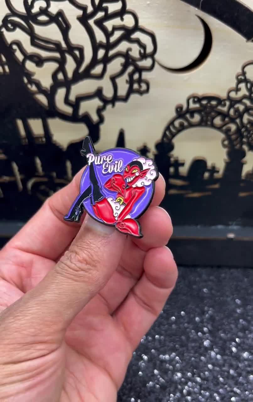 Him Pin, Him, Devil Pin, Devil Badge, Power Puff Girls Pin, Power