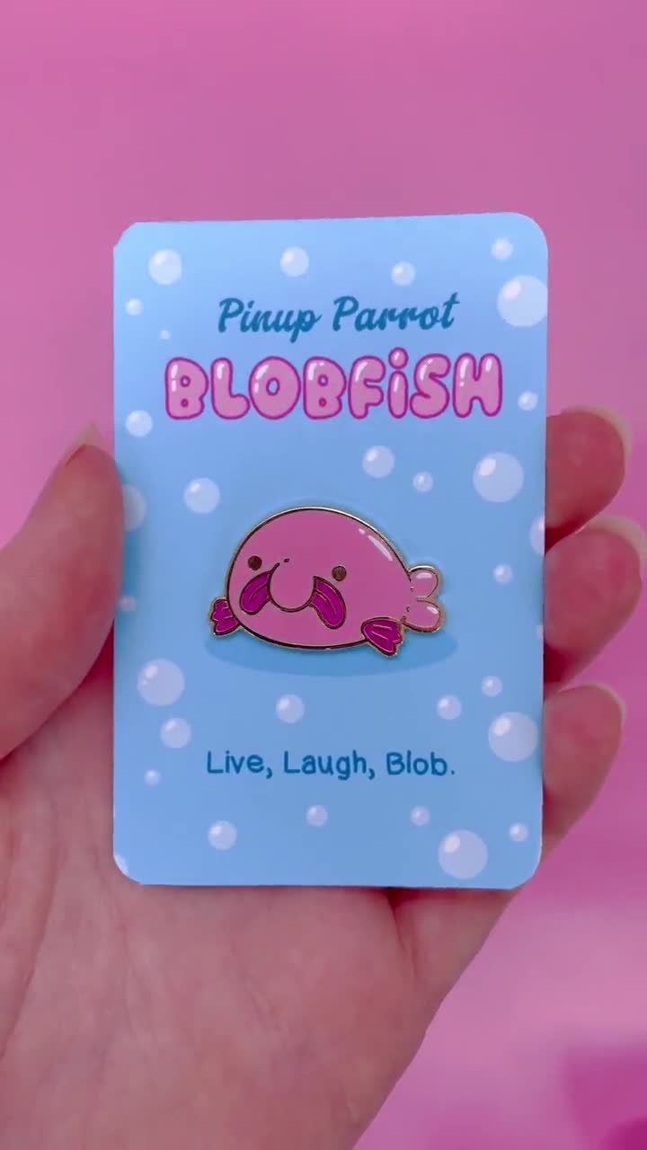 Blobfish Gifts Underwater Animals Blobfish Pin for Sale by DSWShirts