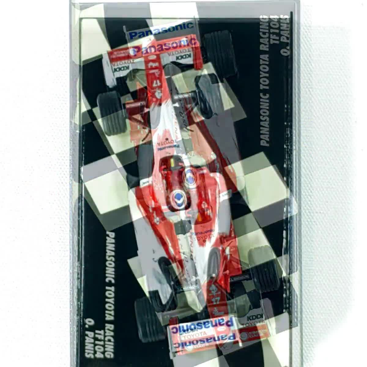 Panasonic Toyota Racing TF104 #17 O. Panis 1:43 Minichamps #400