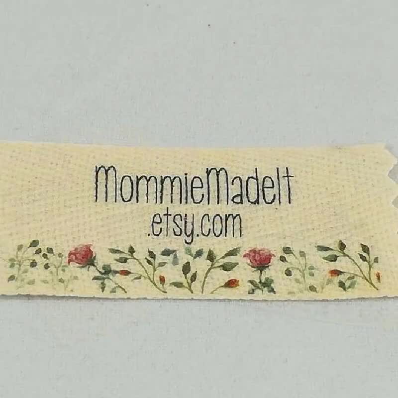 Vintage Sewing Labels and Antique Clothing Labels - 4 different styles