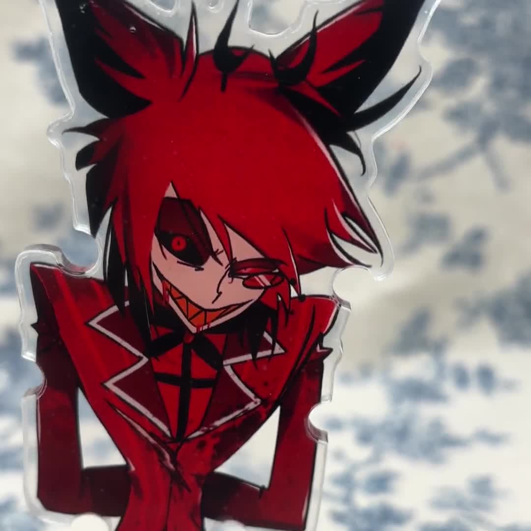 Hazbin Hotel Flanel Deken Alastor/Angel Dust / Vaggie Warme Lunchpauze Deken Anime Pluizige Deken Cadeau