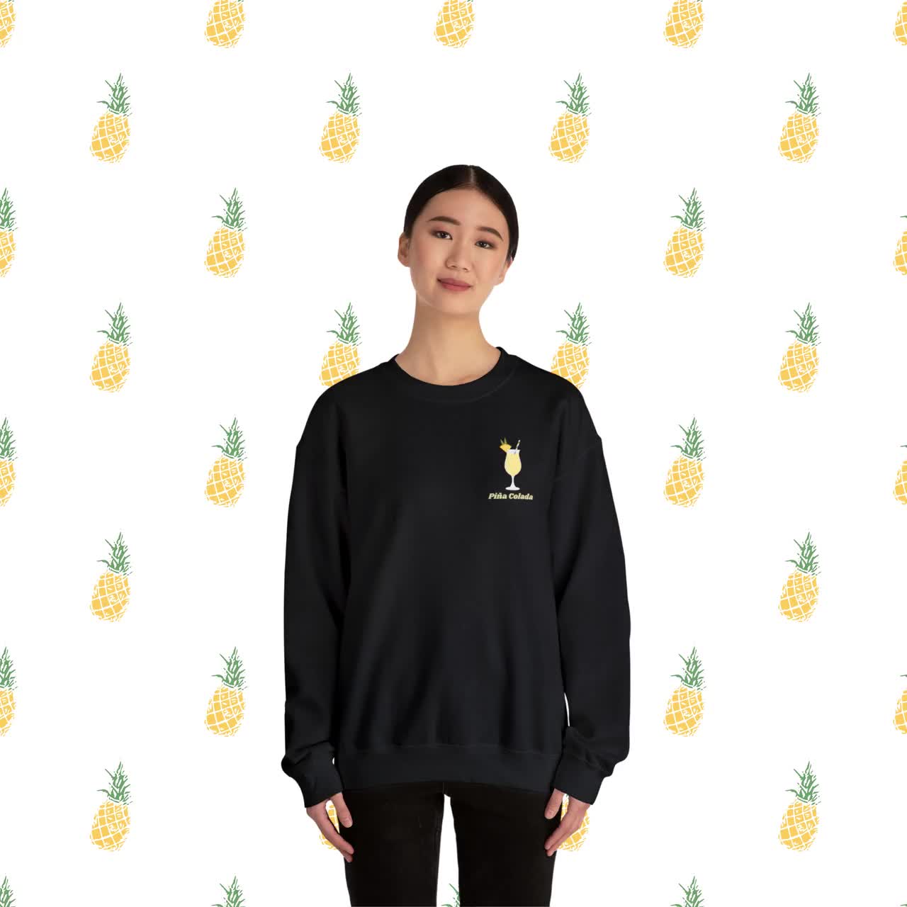 Pina colada hot sale layer sweatshirt