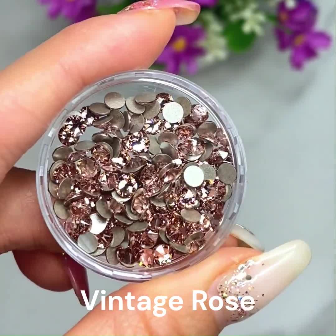 ヴィンテージローズ（319）スワロフスキー2088 XIRIUS 20ssクリスタル