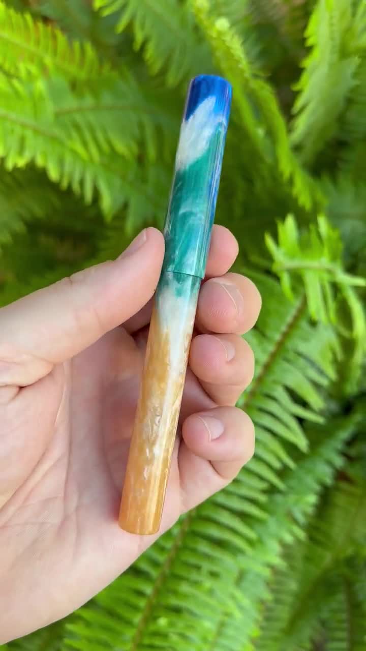 Handmade Fountain Pen | Summer Beach | Cypress #6 Nib video poster