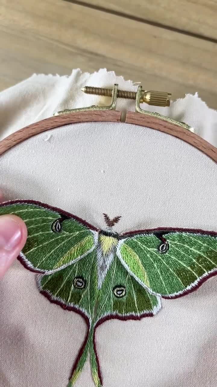 Moroccan Moth Embroidery Thread Set