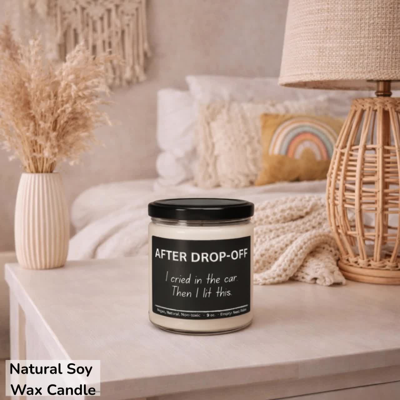 Funny Empty Nest Soy Candle - Adult Humor Gift for Parents video poster