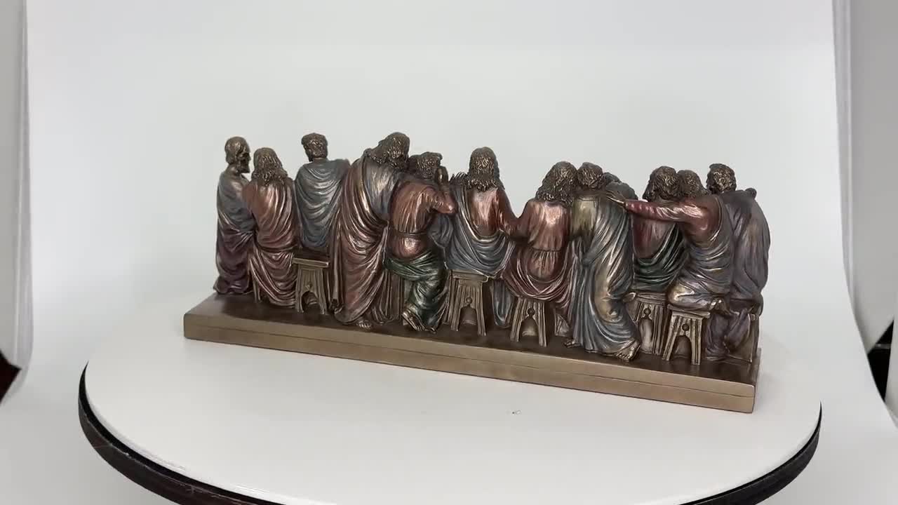 The Last Supper Statue video poster