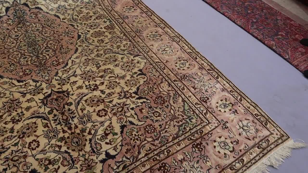 コレクターズアイテム 7x10 アンティーク 色褪せ加工 ラグ、ローパイル