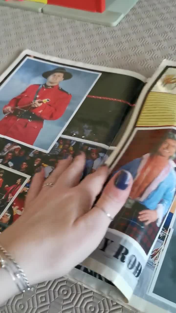 Vintage 1991 WWF Superstars of Wrestling Sticker Album • Merlin