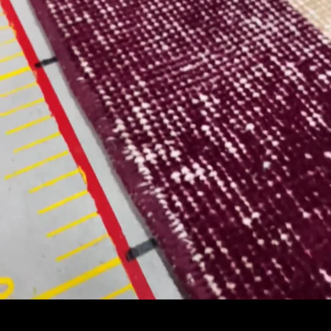1.3x2.6フィートのトルコ製小型ラグ、ヴィンテージラグ、玄関マット