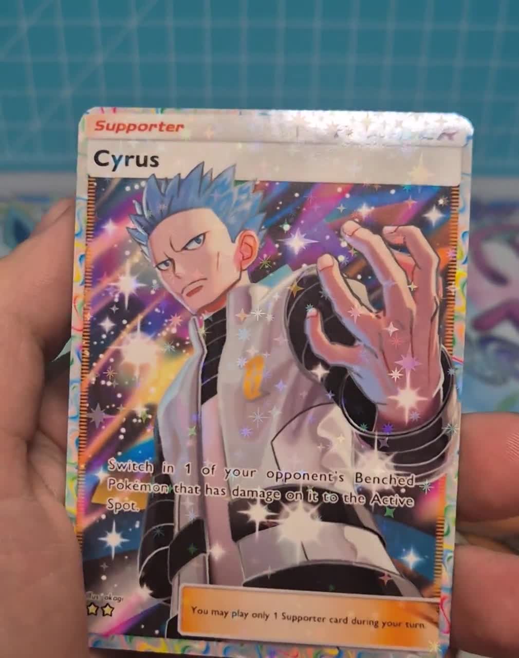 cyrus card pokemon 290-85076 Cyrus Klara Tourname – New Sun Racing