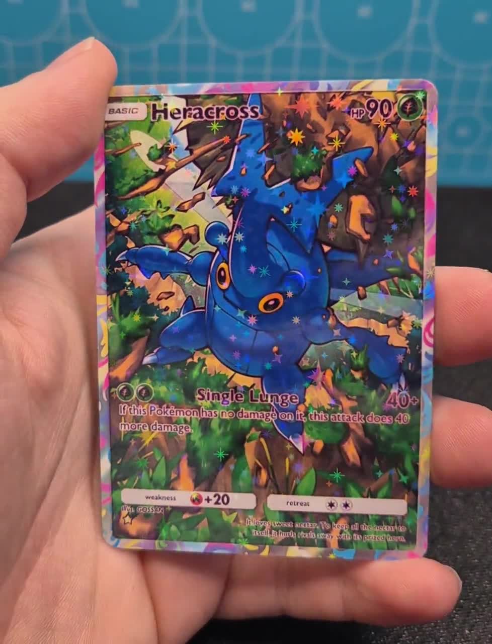 ヘラクロス A4 164 / 海と空の知恵 / ポケモンTCG 高品質カスタム
