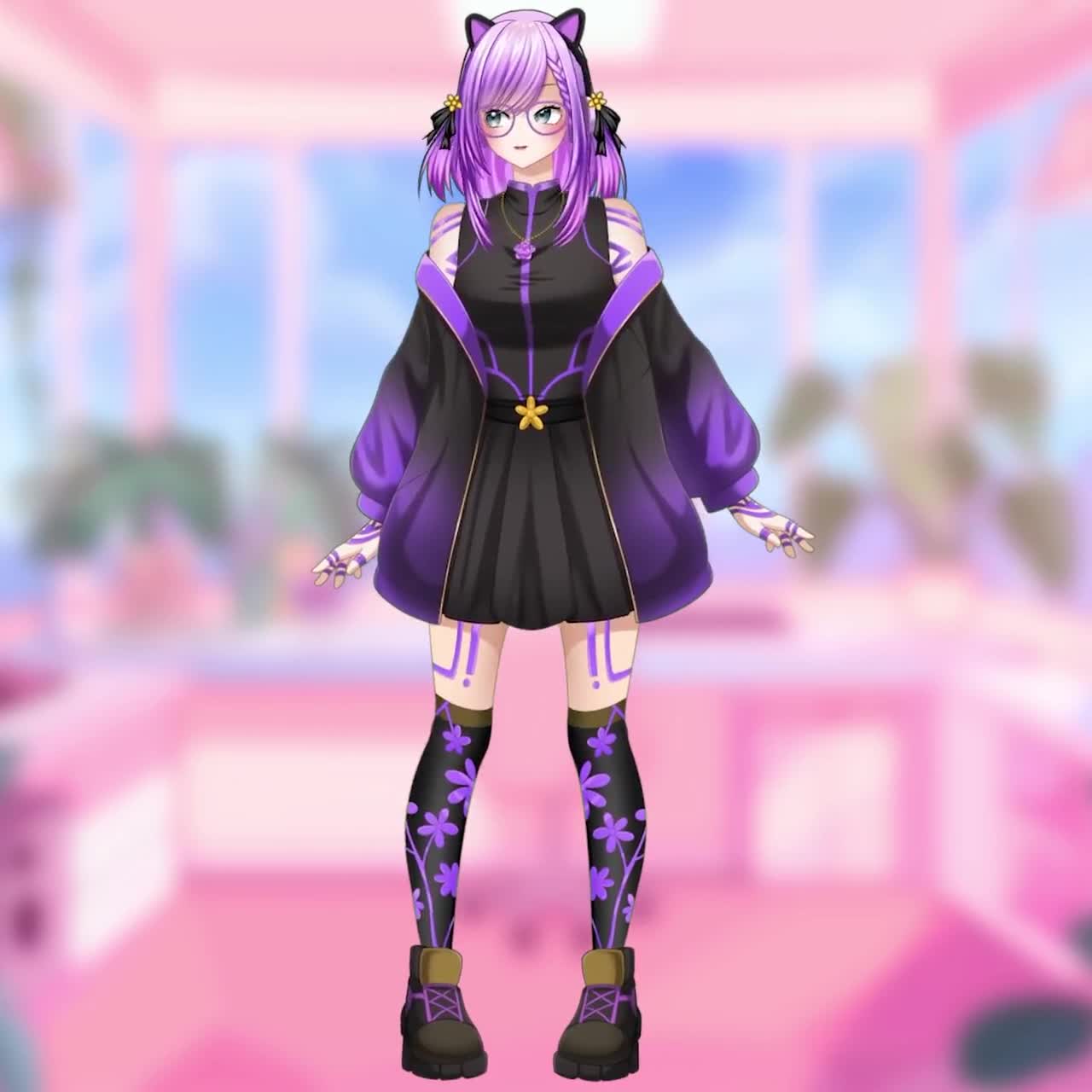 Custom Vtuber Model Commission| Vtuber assets, Vtuber Male and Female,  live2d vtuber bundle, Anime Art, Vtuber Model Commission, image size:1280x1280