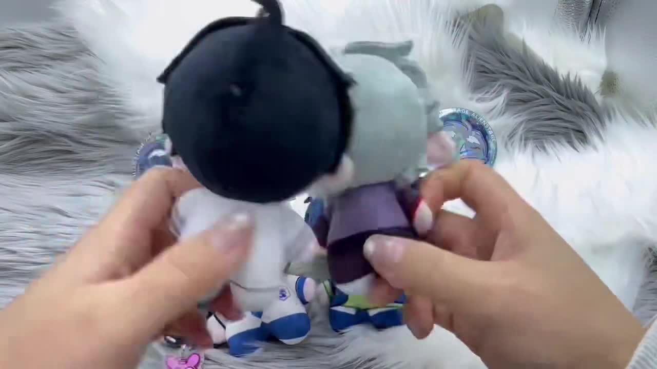 Alien Stage Fans Gift Box ,Chibi IVAN & TILL Plushie ,Alien Stage