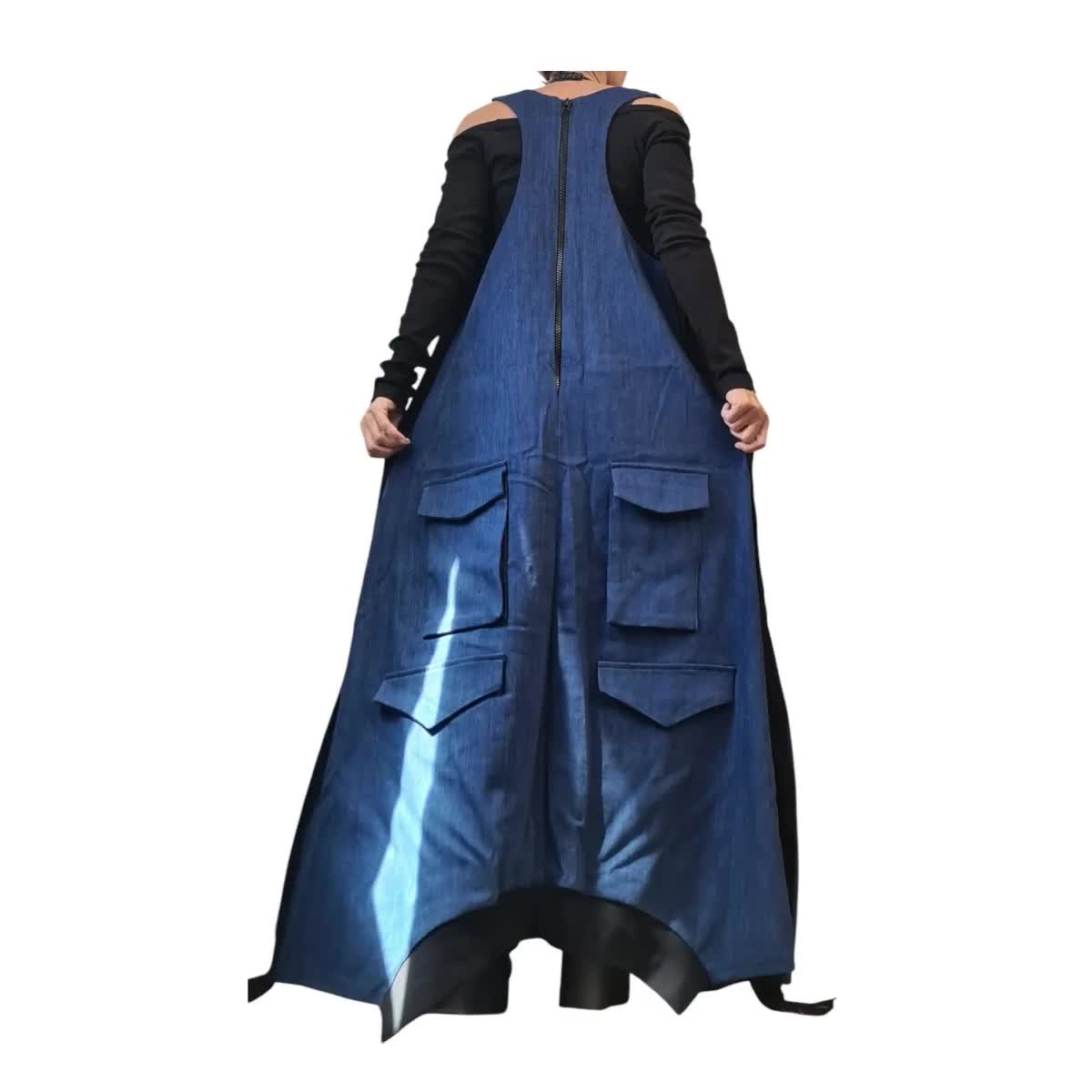 denim shirt dress women Savannah Denim Shirt Dress Black Denim / M