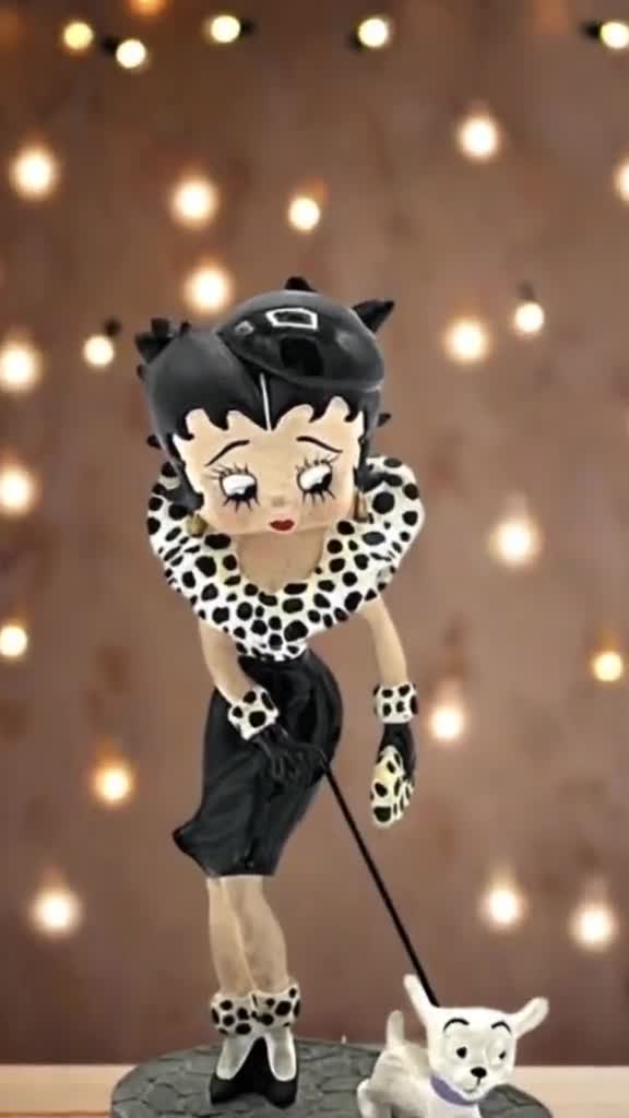 Betty Boopフィギュア Betty Boop 'Cool Breeze' figurine in Marilyn Monroe pose, 2003