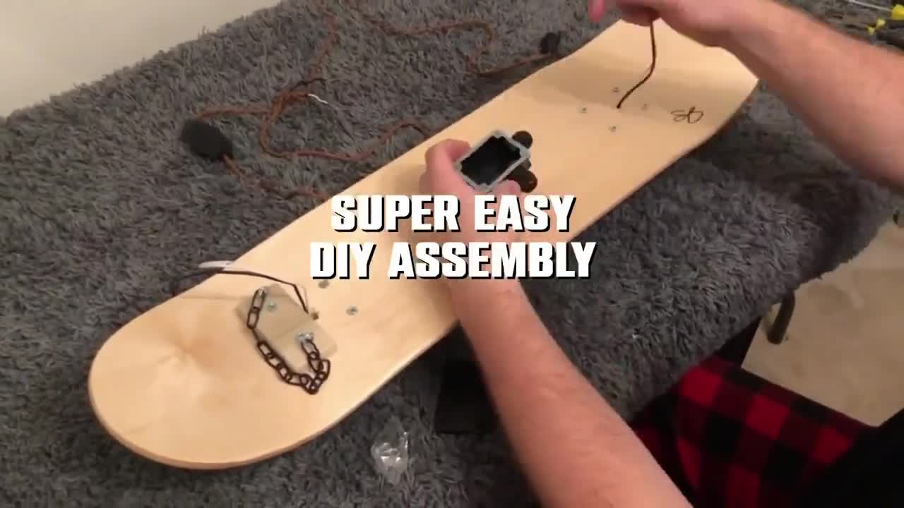 Skateboard Lamp Kit DIY | Wall Mount + Dimmer Switch Light (Deck Not Included) Skater Gift video poster