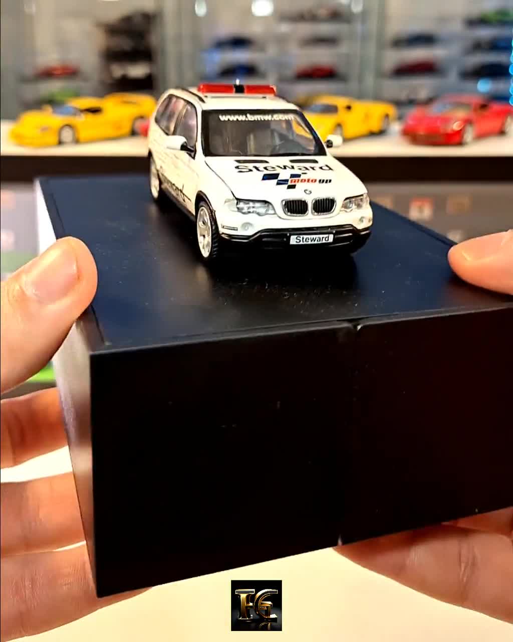 BMW X5 E53 Steward Car Motogp - Minichamps 1/43 - Etsy Canada