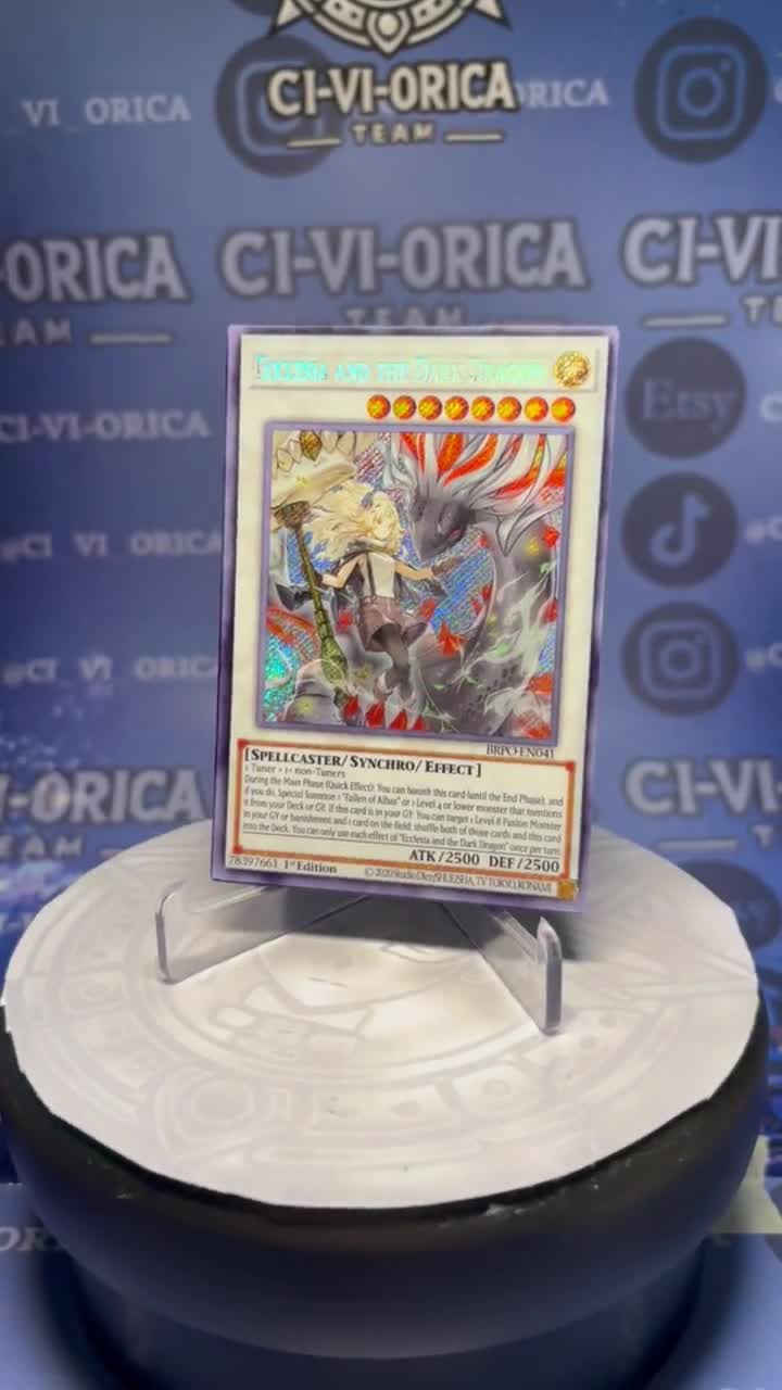 Ecclesia and the Dark Dragon - Secret Rare - Common Rare