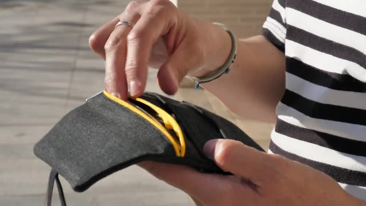 Portatabacco in pelle con chiusura magnetica, per tabacco girevole, durevole, per tabacco girevole, per tabacco da 30 g, impermeabile e robus, nero (nero 1