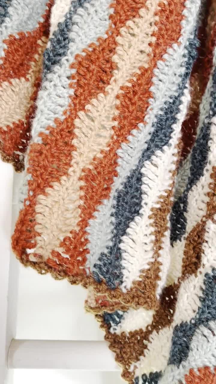 King Gnu 波模様ブランケット Bring in the waves of good fortune! ◇Wave pattern blanket