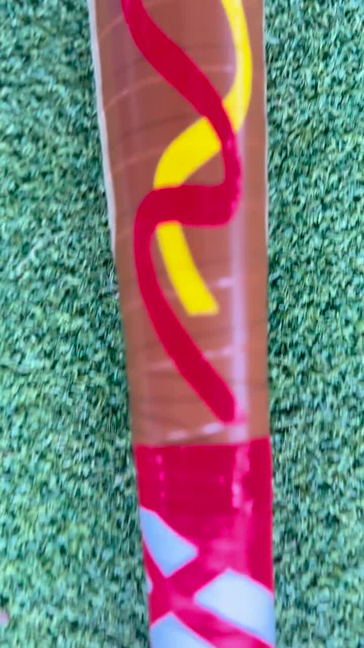 Hot Dog Wiffle Ball Bat | Designed with Ketchup & Mustard video poster