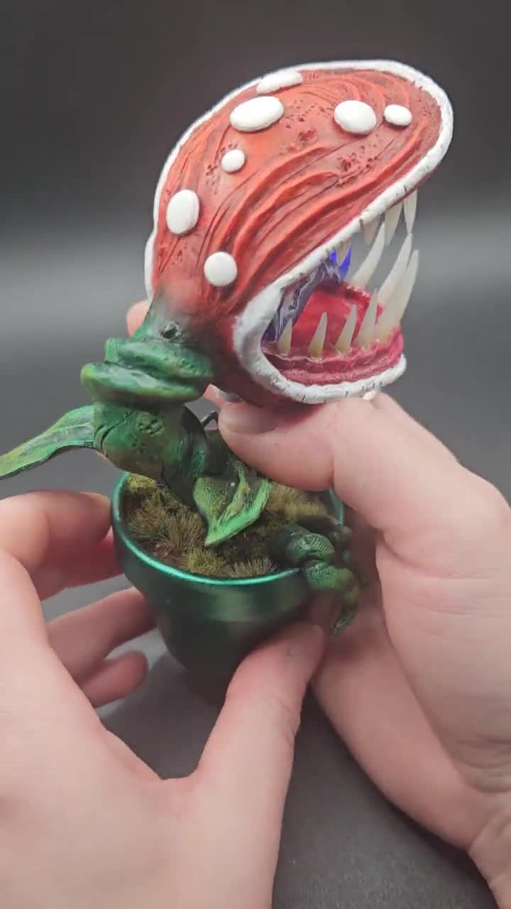 Carnivorous Plant, Venus Fly Trap, Monster Plant, Creepy OOAK