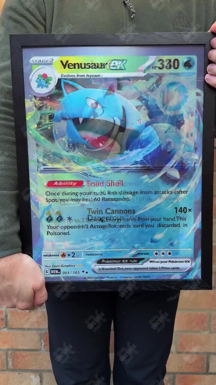 pokemon lenticular cards Large Size Card - Mega Kangaskhan ex Promo Pokemon 'Diamond and Pearl' Lenticular