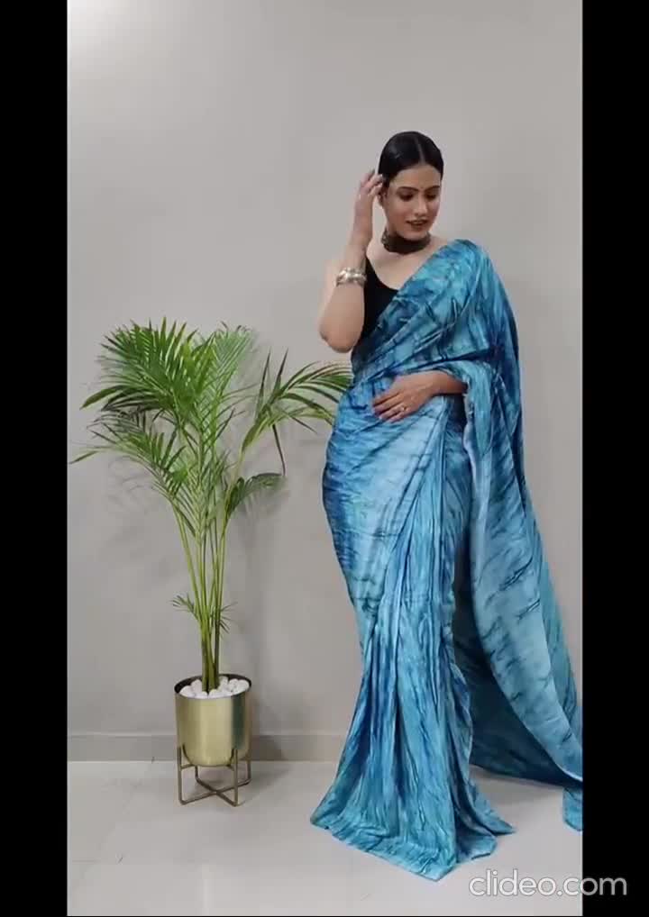 One-Minute Bollywood Ready To Wear Saree