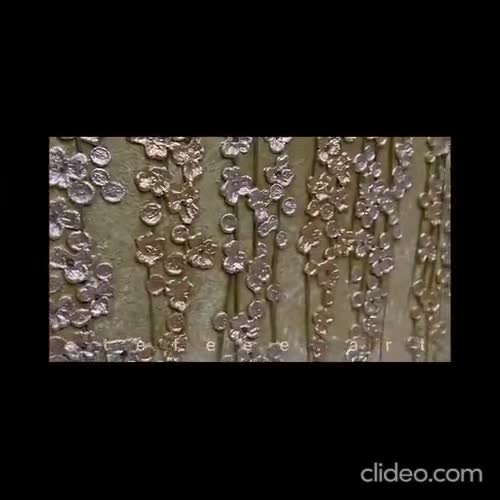 Pintura acrílica personalizada sobre lienzo / Arte de retrato y paisaje hecho a mano video poster