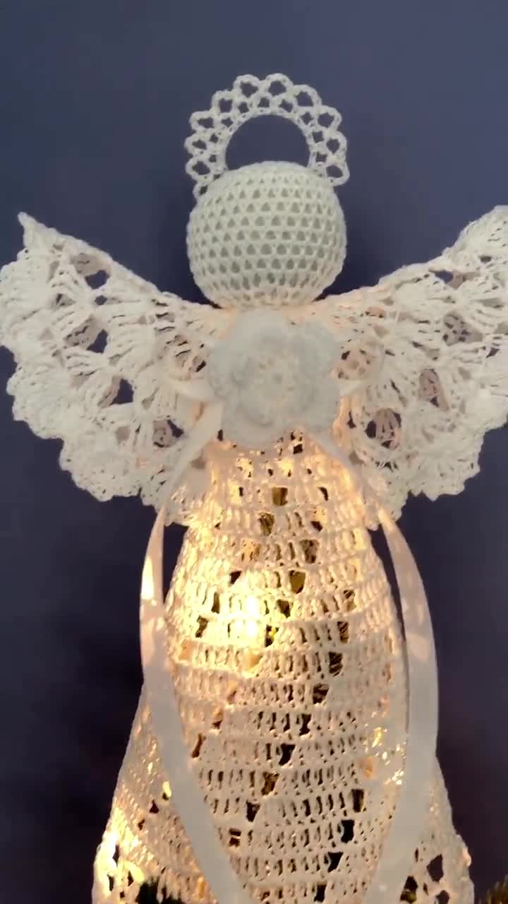 Puntale per albero di Natale, 21,8 cm, ciondolo a forma di
