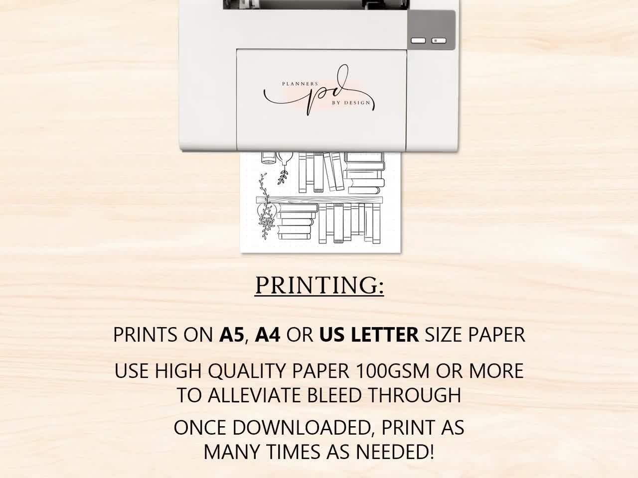 Rastreador de lectura imprimible, rastreadores de libros, registro de lectura para estantería, rastreadores de bullet journal, reto de lectura de 50 y 100 libros, plantillas de Bujo video poster