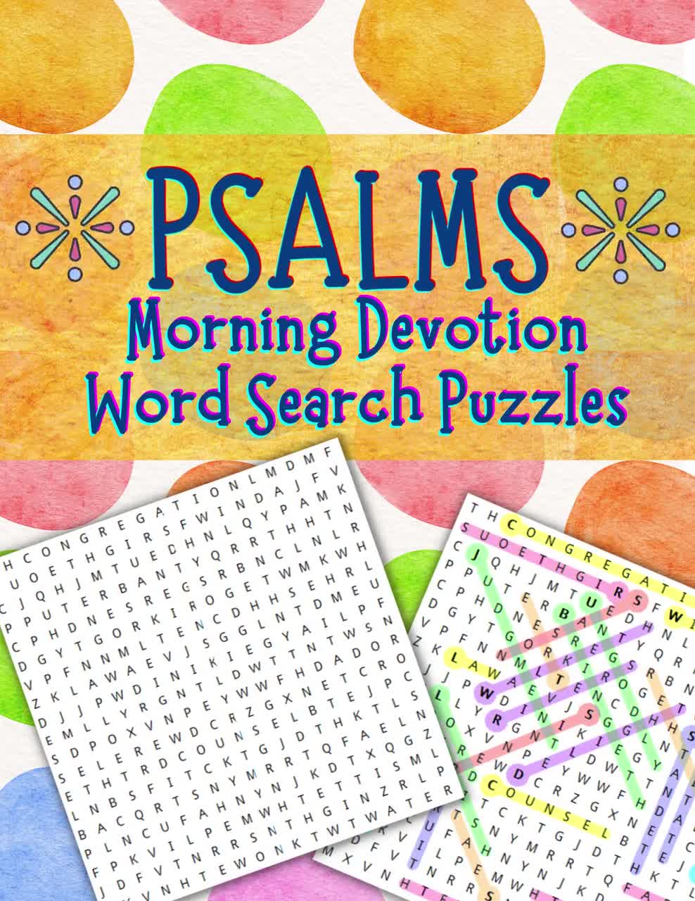 Psalms word search puzzle: kjv bible activity (pdf pattern)